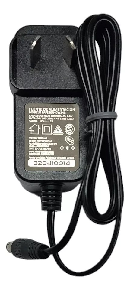 Fuente Switching 12v 2a Certificada Cámara Cctv Lds Palermo - Image 3